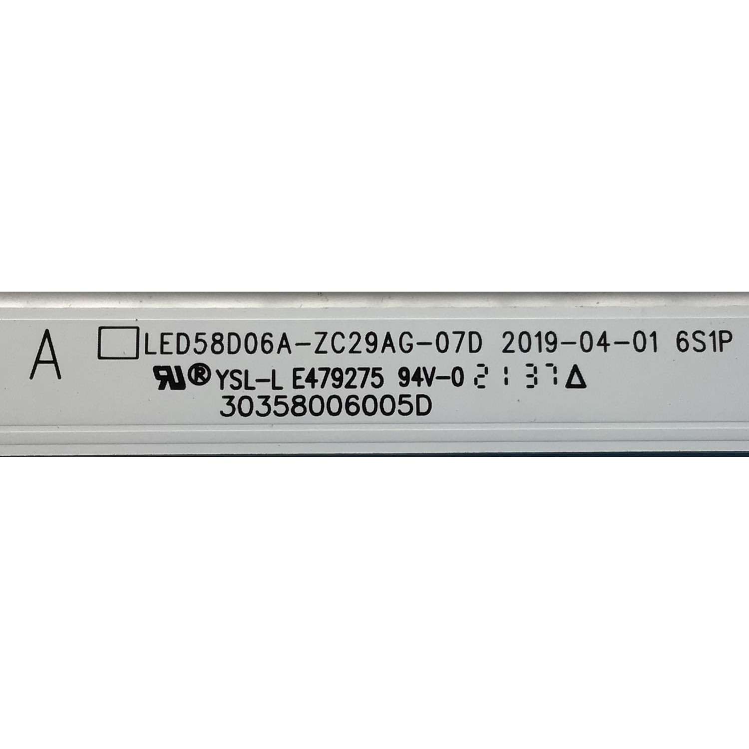 KIT DE LED'S PARA ONN·ROKU TV (10 PIEZAS) / NUMERO DE PARTE LED58D06A-ZC29AG-07D / 30358006005D / 58000M13 / 210913BB05 / PANEL CC580PV5D VER.02 / MODELO (58 PULGADAS) - Imagen 2